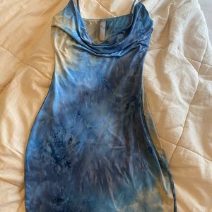 Tie Die mini dress
